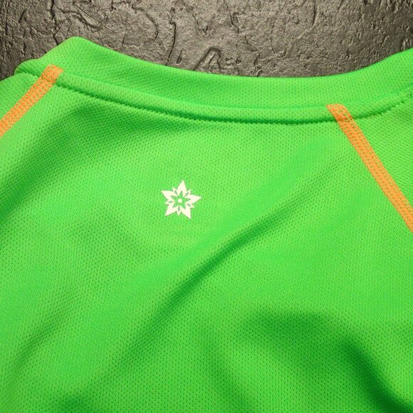 Springseaon Mens Bright Green T shirt Size Medium - Picture 3 of 5